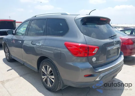 2017 Nissan Pathfinder Sv из США, поврежденный, VIN 5N1DR2MM4HC611218